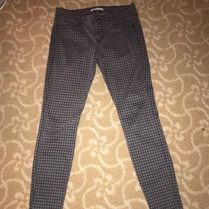 Grey and black houndstooth Jean